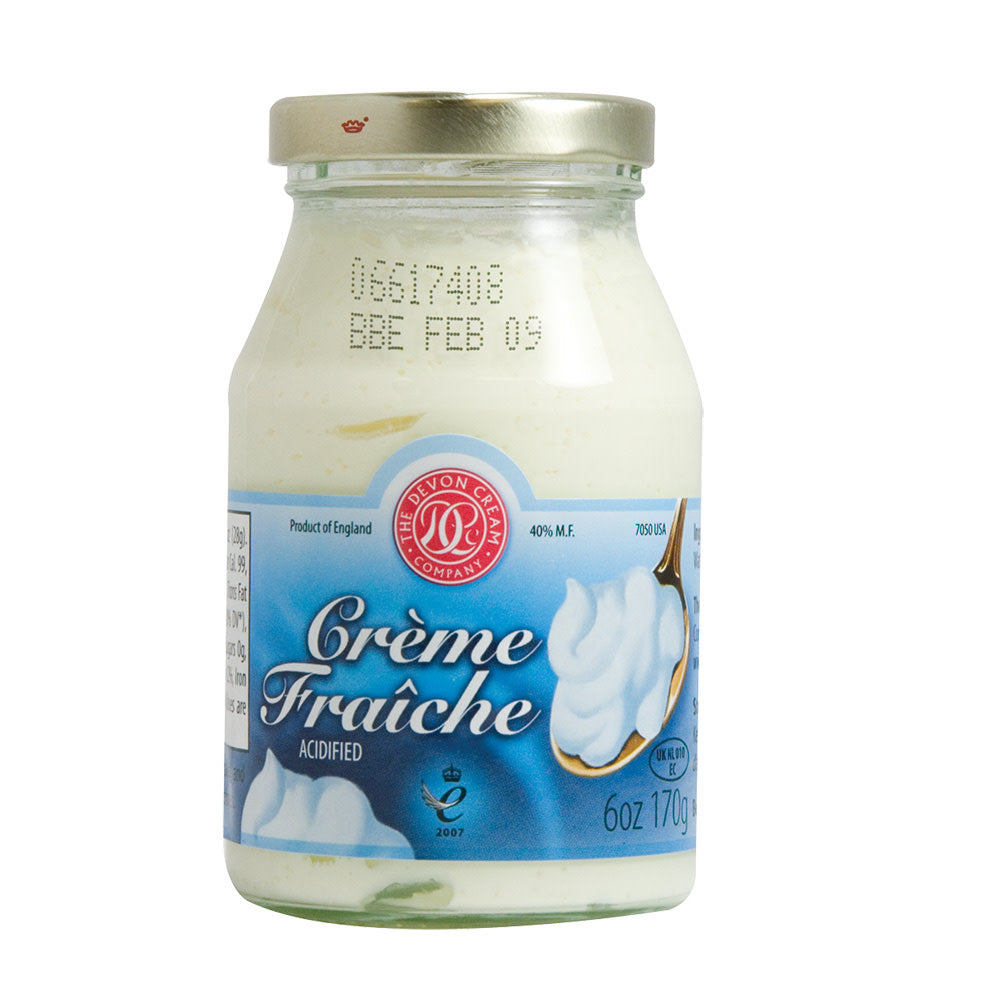 Wholesale Devon Créme Fraîche 6 Oz Jar-12ct Case Bulk