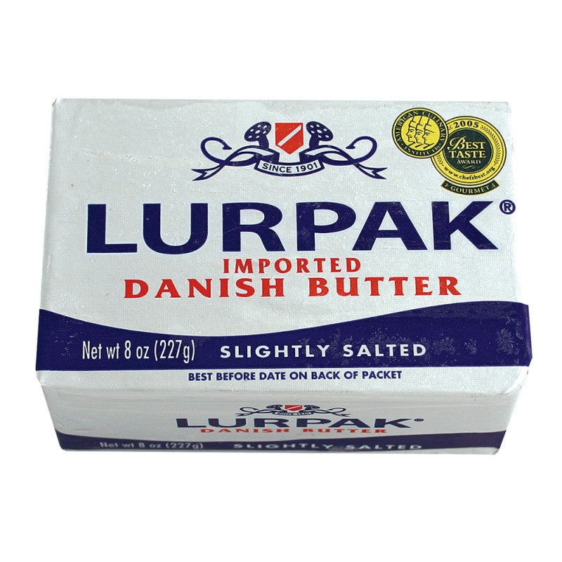 Castello Lurpak Salted Danish Butter 8 Oz 20ct