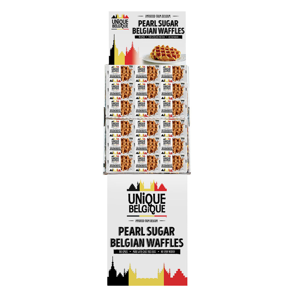 Wholesale Unique Belgique - Chocolate Chip Waffl Shipper - 3.2Oz- Bulk