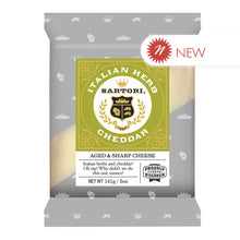 Wholesale Sartori Italian Herb Cheddar Cuts 5 Oz Bag- Bulk