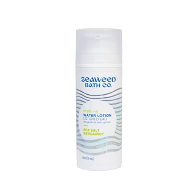 Seaweed Bath Company Melt-in Water Lotion, Sea Salt Bergamot Scent 4 oz Bottle