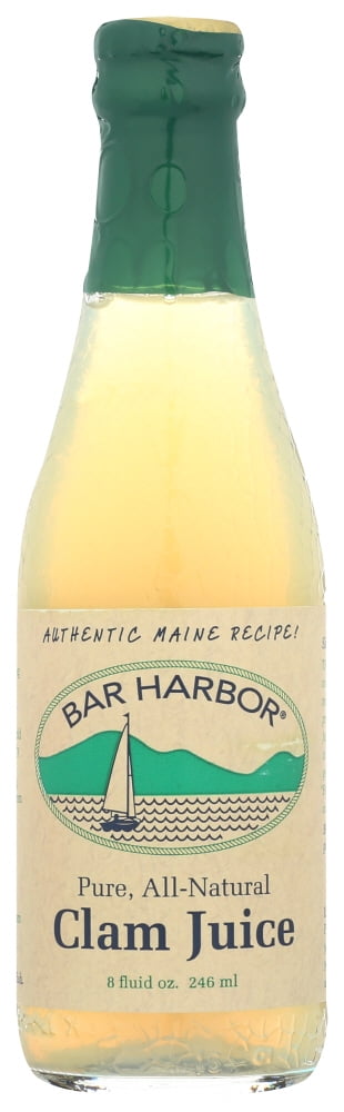 Bar Harbor All-Natural Clam Juice Bottle