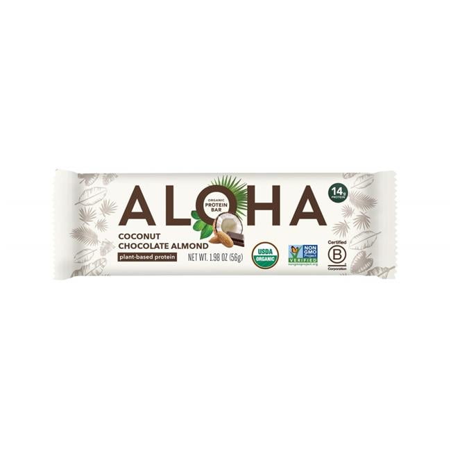 Aloha Plant Protein Bar Coconut Chocolate 1.98 oz Bar