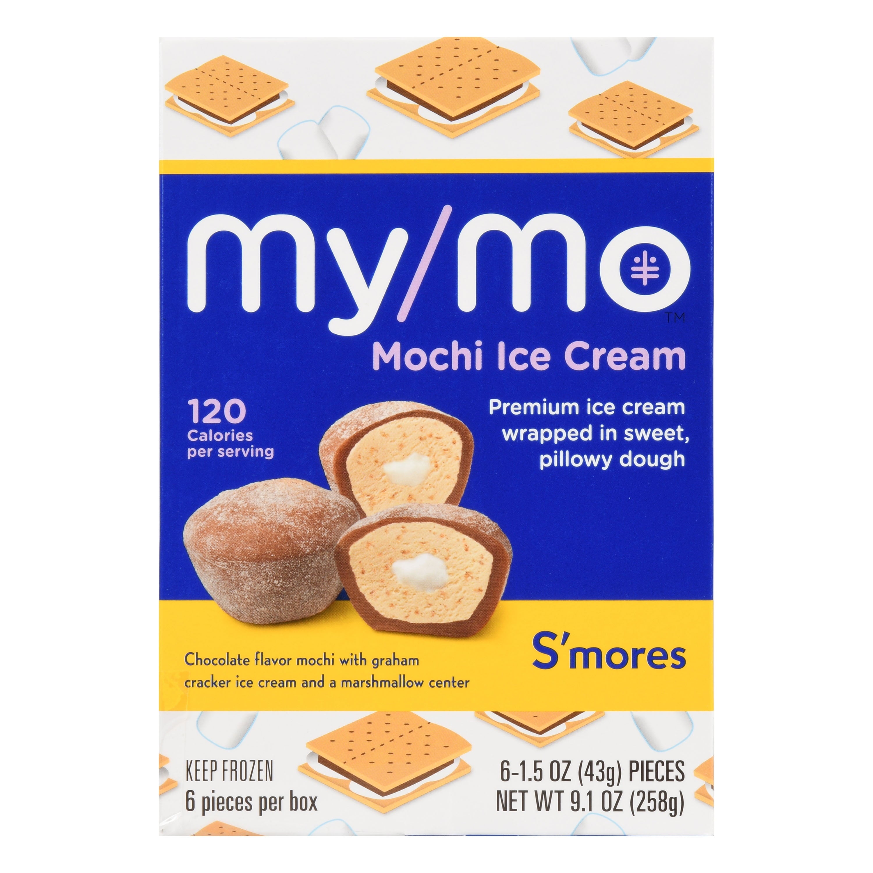 My Mochi Ice Cream S'mores 1.5 Oz