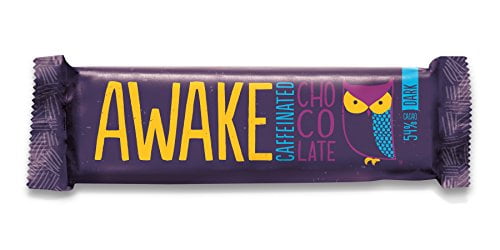 Awake Chocolate Bar Caffeine Dark Chocolate 1.34 OZ Bar