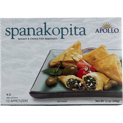 Wholesale Apollo Spanakopita 12Oz Box-1 Ct Case Bulk