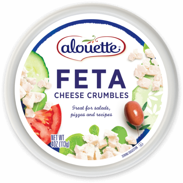 Alouette Feta Crumbled Cheese 4oz 12ct