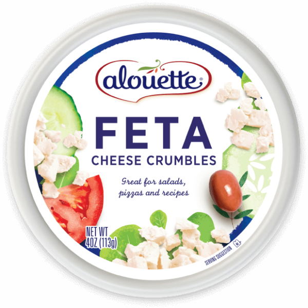 Alouette Feta Crumbled Cheese 4 oz