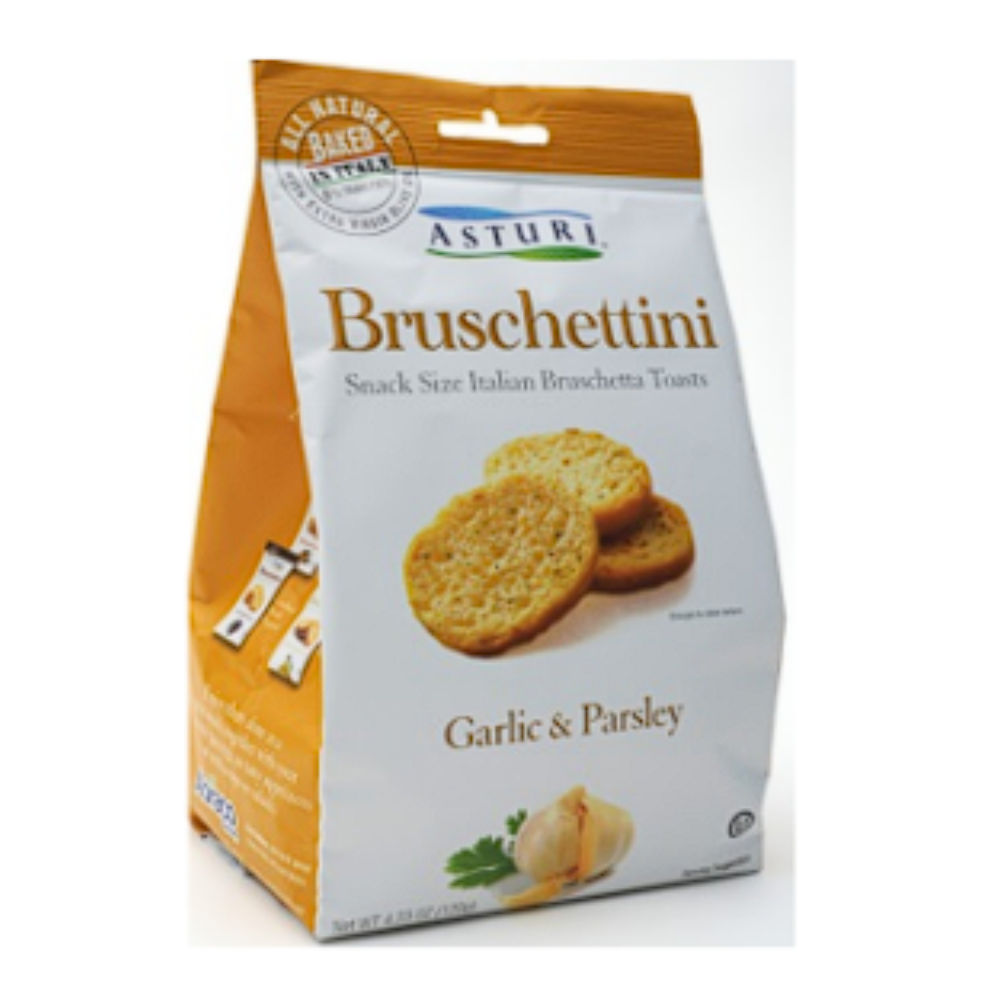 Wholesale Asturi Bruschettini Garlic & Parsley 4.23 Oz Bulk