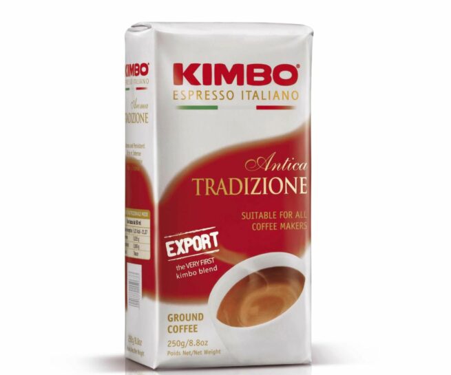 Wholesale Kimbo Ground Coffee – Antica Tradizione 250 GR-20ct Case Bulk