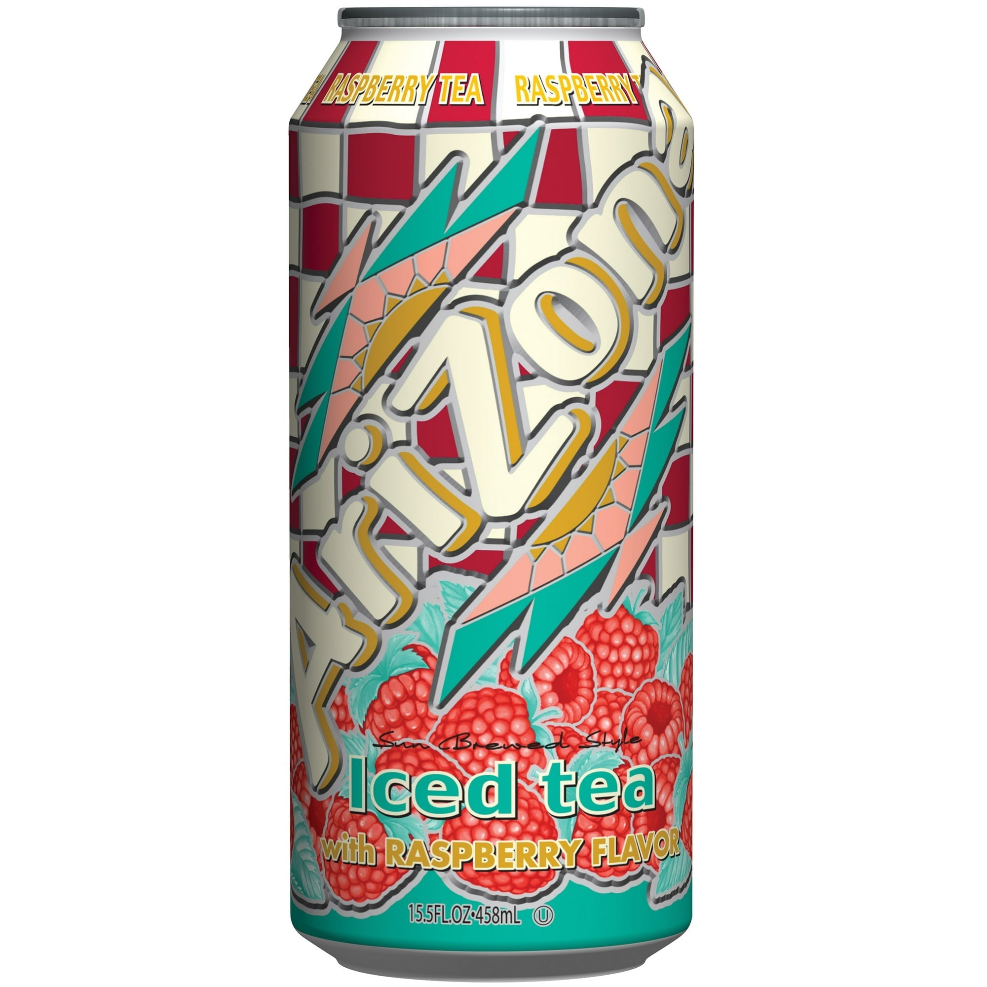 AriZona Beverages Iced Tea with Raspberry 15.5 Fl Oz Can