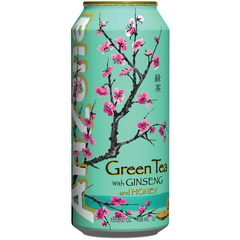 AriZona Green Tea, 16.9 Fl Oz (Pack Of 20)