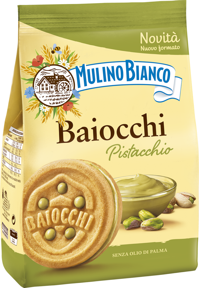 Mul Bianco Pistachio Baiocchi Cookie 8.47 OZ