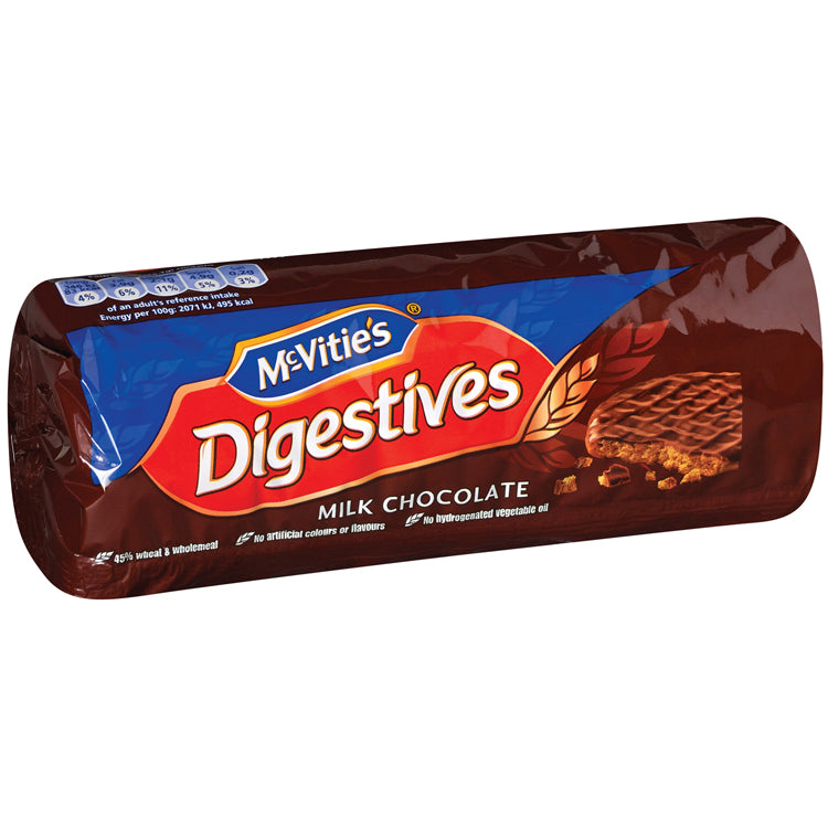 Wholesale McVitie's Digestive, Milk Chocolate Rollwrap, 9.4oz (266g)- Bulk