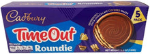 Wholesale Cadbury Timeout Roundie Milk Chocolate Wafers 5.3oz (150g)- Bulk