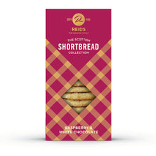 Wholesale Reids of Caithness Shortbread Carton, Raspberry & White Chocolate 5.29oz (150g)- Bulk