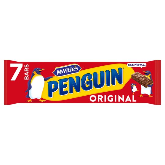 Wholesale McVitie's Penguins Milk 7pk x 36, 5.68oz (161g)- Bulk