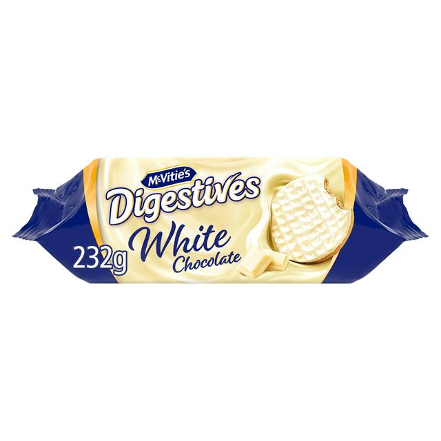 Wholesale McVitie's White Chocolate Digestives 8.18oz (232g)- Bulk