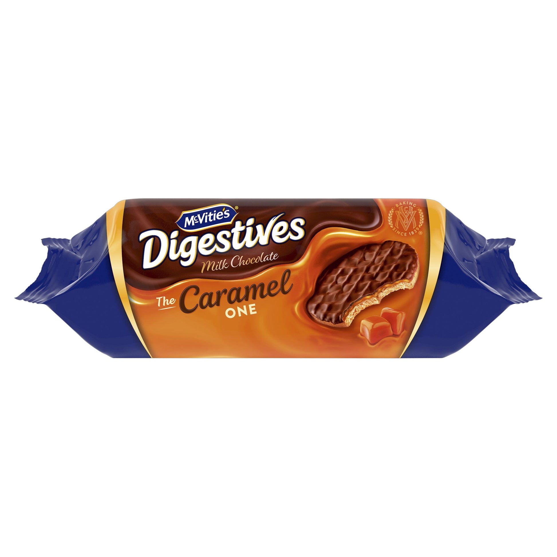 Wholesale McVitie's Caramel Digestives 8.8oz (250g)- Bulk