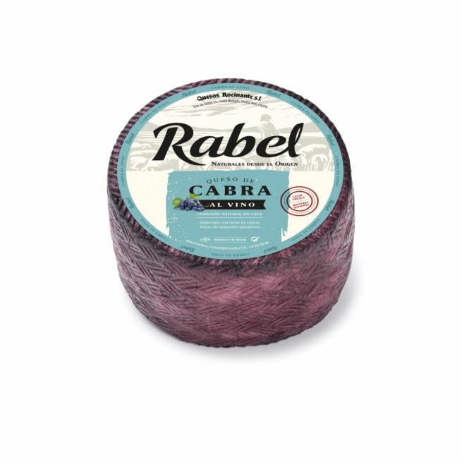 Rabel Cabra al Vino – Mini Goat Cheese with Wine Cheese 17.5 OZ