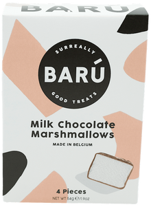 Wholesale Baru; Four Piece Individually Wrapped Marshmallows in Milk Chocolate 1.9 OZ- Bulk