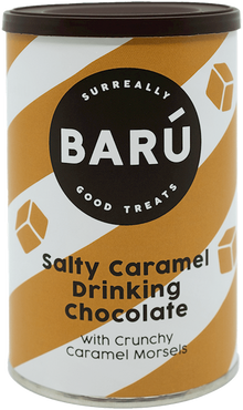 Wholesale Baru Chocolate Drinking Powder With Salty Caramel In Canister 8.8 Oz.- Bulk