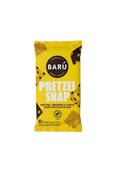 Wholesale Baru Pretzel Snap Dark Chocolate Bonkers Bar; 3 Oz.-12 Ct Case Bulk