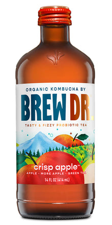 Wholesale Brew Dr 12/14 Oz Crisp Apple- Bulk