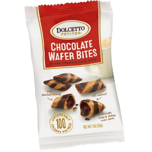 Dolcetto Chocolate Petite Wafer Bites 7 Oz Bag