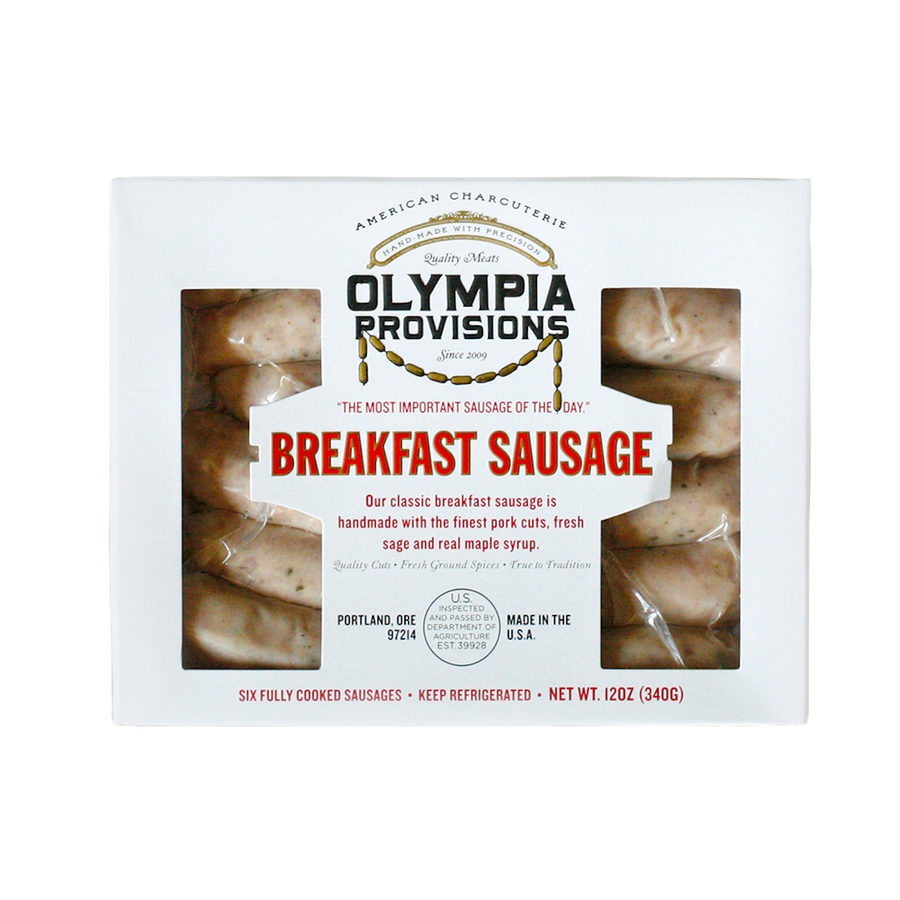Olympia Provisions Breakfast Sausage 12oz 6ct