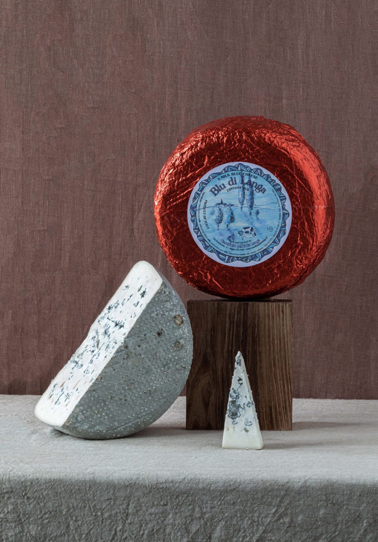 Wholesale Blu Di Langa Cheese 3.97 lb- Bulk