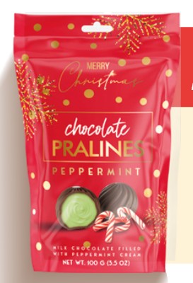 Wholesale BeeMax Milk Chocolate Pralines With Peppermint Cream A – 3.5 Oz- Bulk