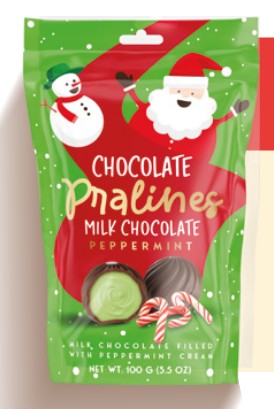 Wholesale BeeMax Milk Chocolate Pralines With Peppermint Cream B – 3.5 Oz- Bulk