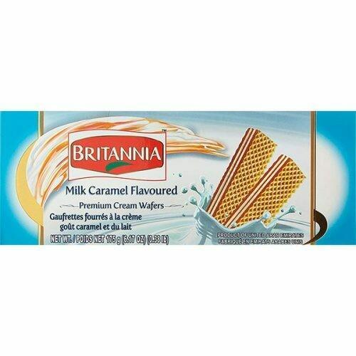Wholesale Britanni Wafer Caramel 6.2 Oz- Bulk