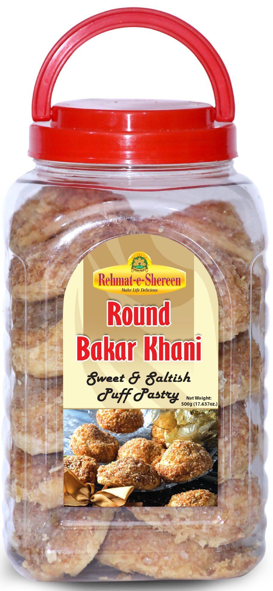 Wholesale Rehmant-E-Shereen Round Puff Pastry 500g- Bulk