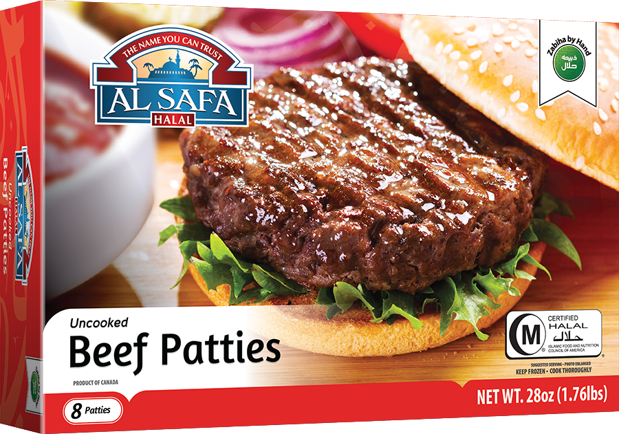Al Safa Halal Beef Patties 1.76lb