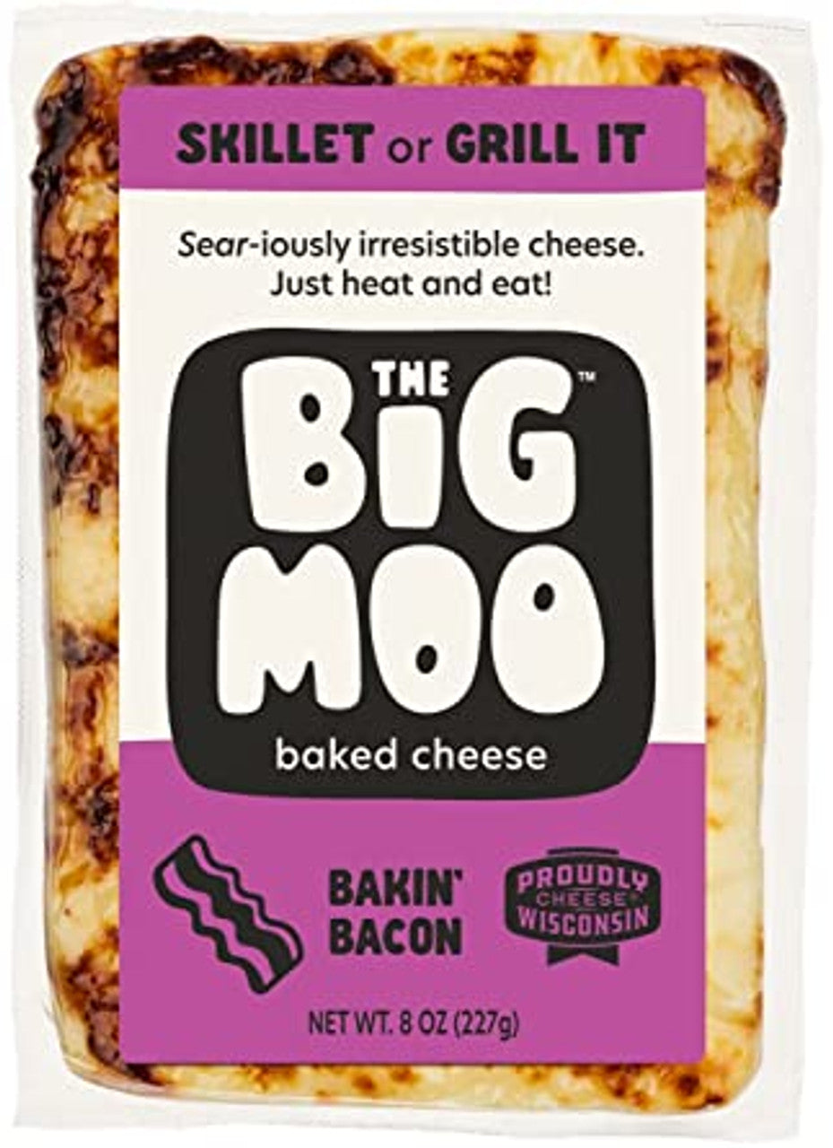 Big Moo Bakin Bacon Baked Cheese 6 oz