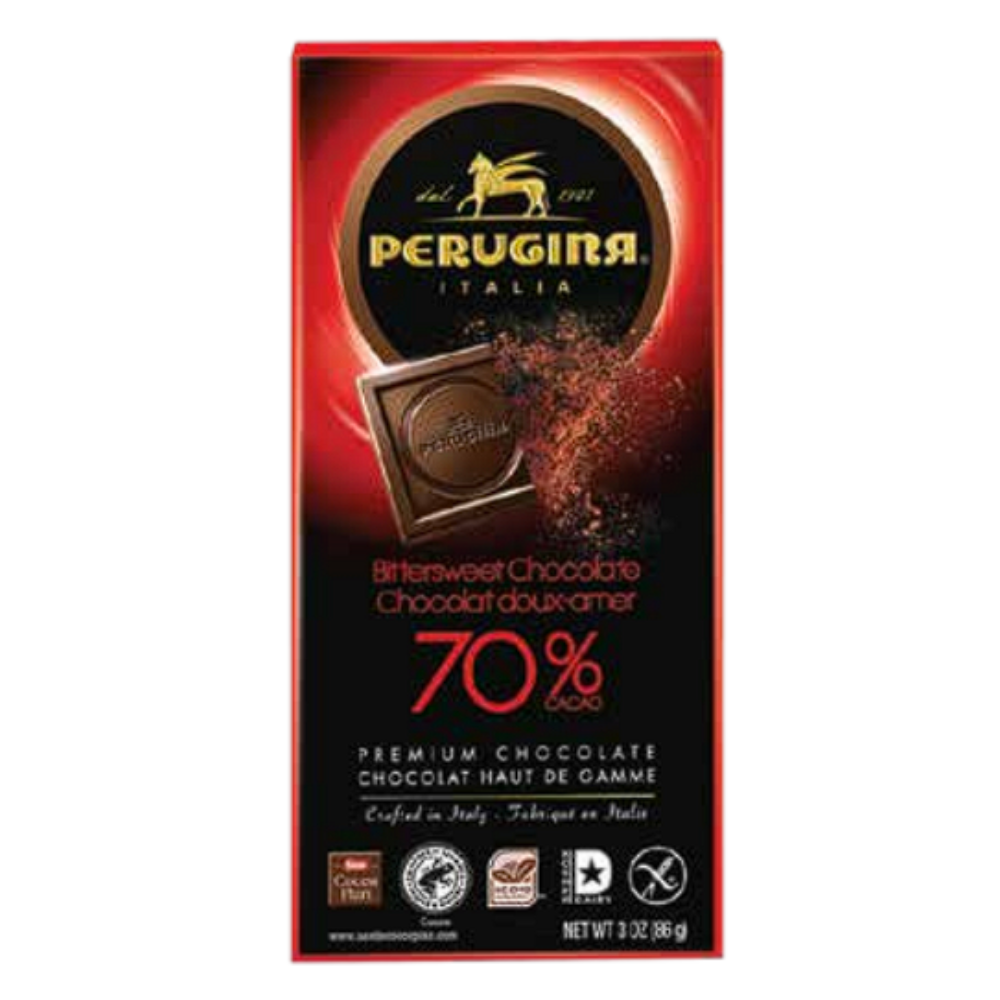 Wholesale Perugina Bittersweet Chocolate 3 Oz Bar 70% Bulk