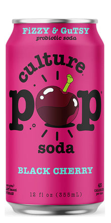 Wholesale Culture Pop 12/12 Oz Black Cherry- Bulk