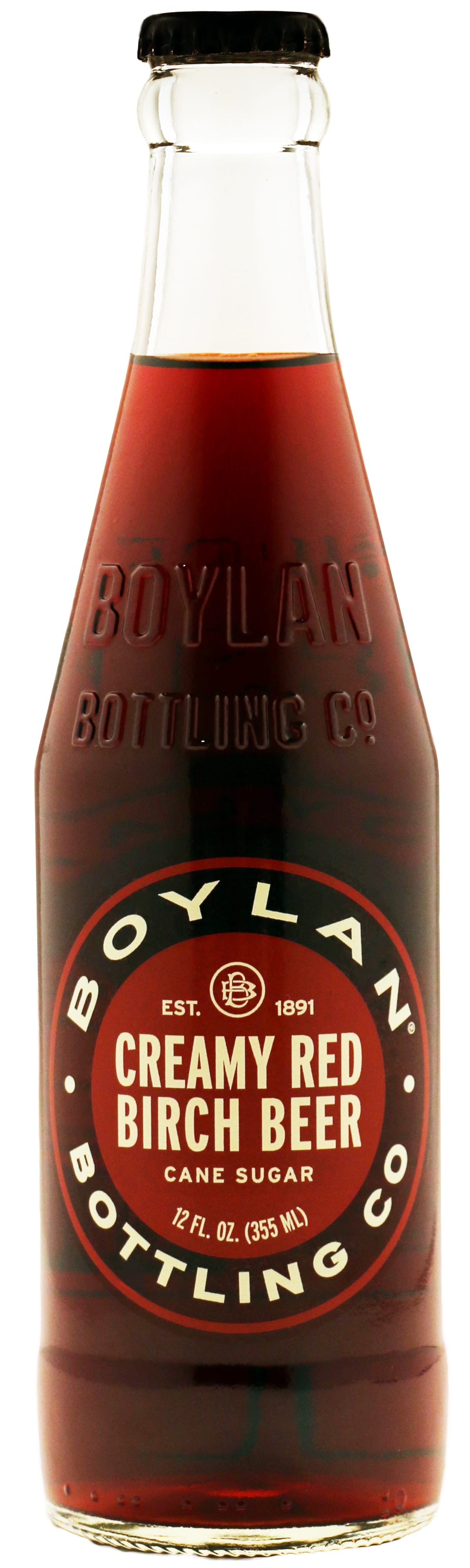 Boylan 6/4Pk 12 Oz Creamy Red Birch Beer