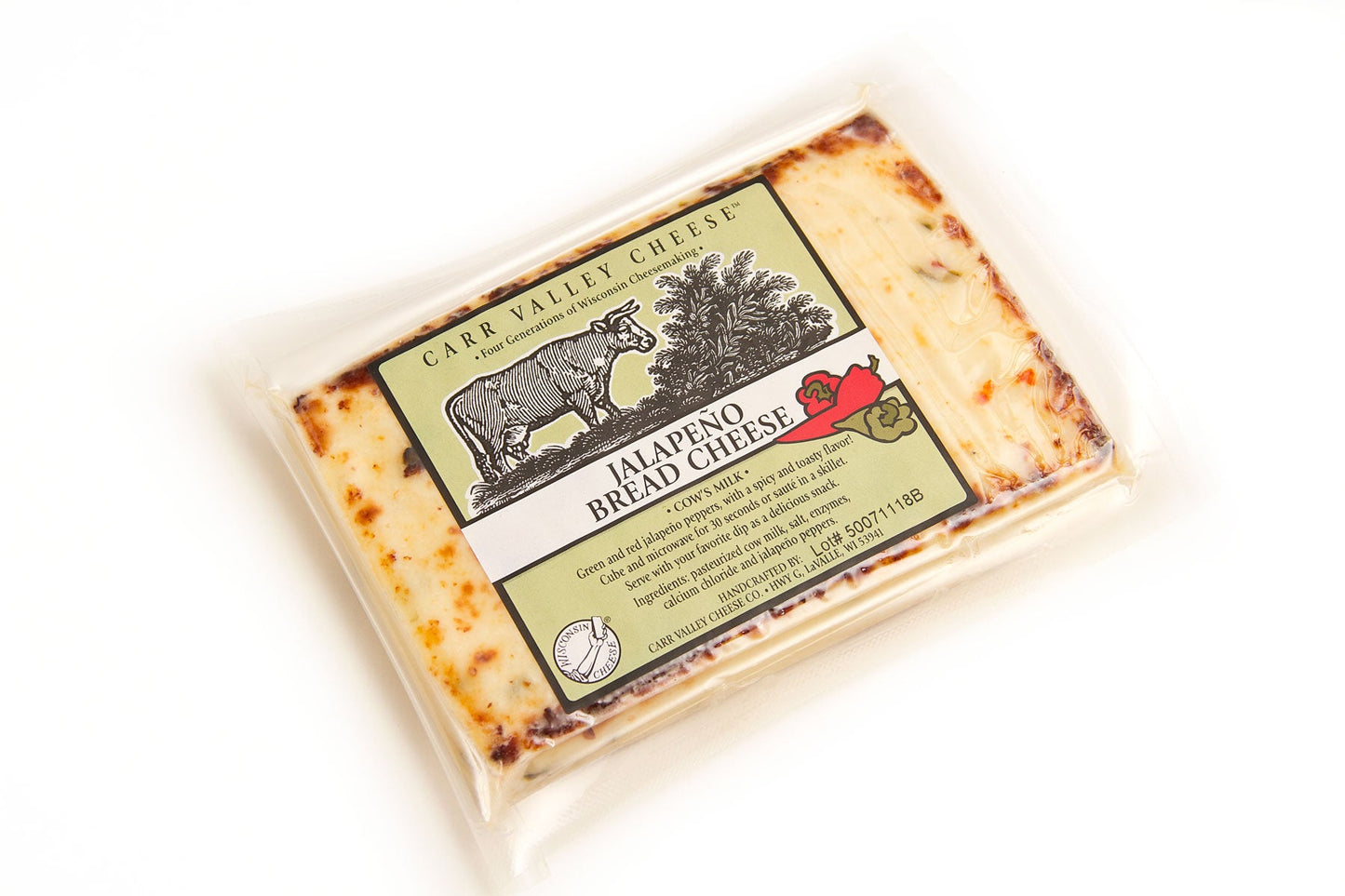 Wholesale Jalapeno Bread Cheese 10 OZ- Bulk