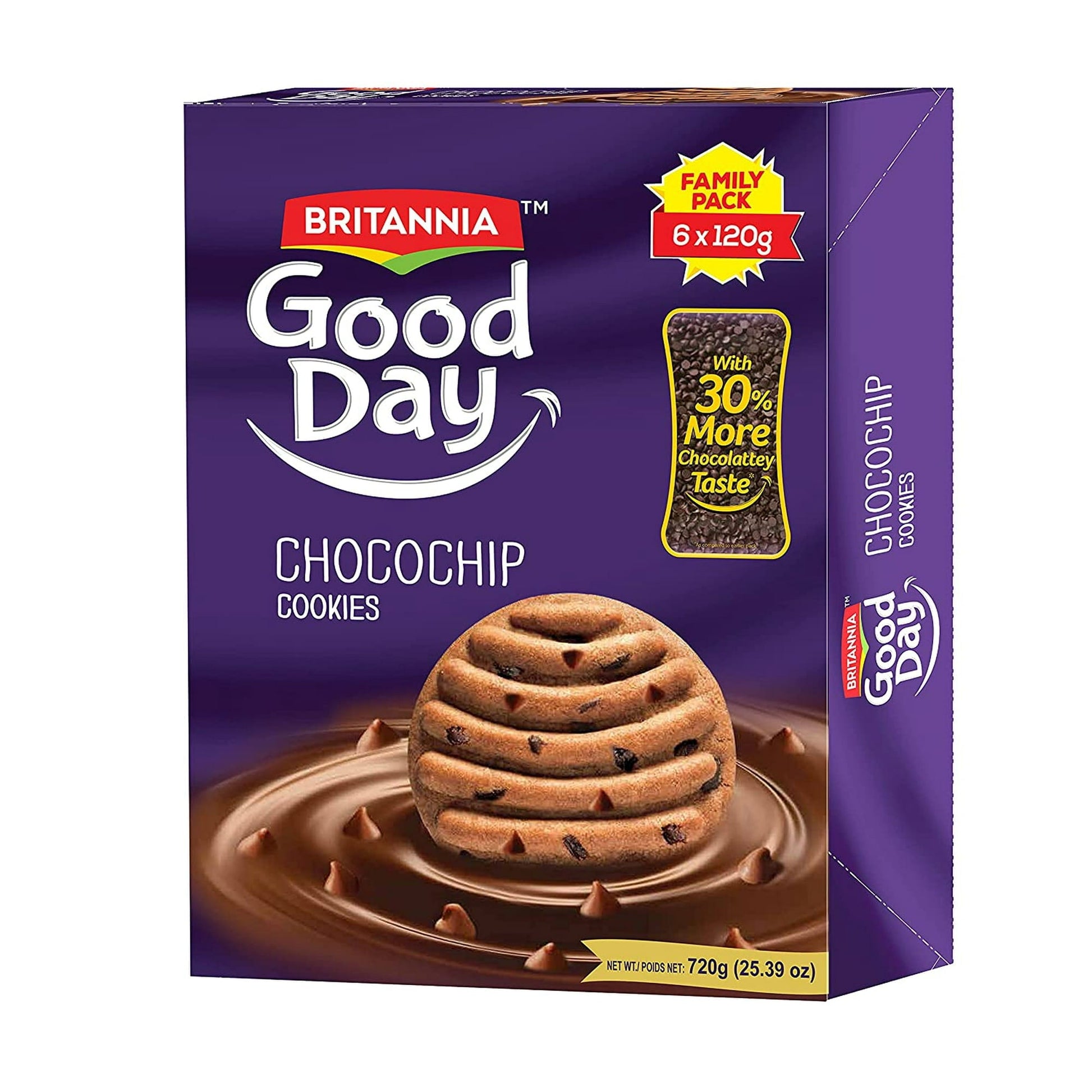 Wholesale Britanni Good Day Chocochips 25.39 Oz- Bulk