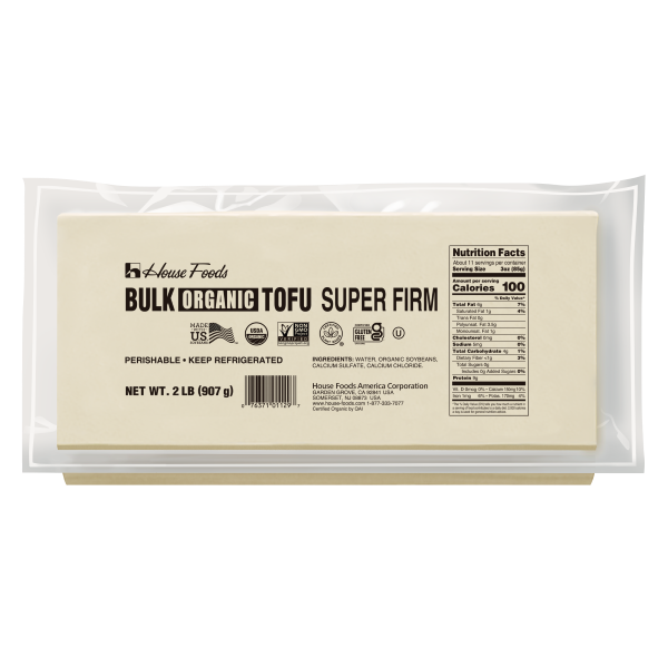 Wholesale House Foods Bulk Firm Tofu 2 LB- Bulk