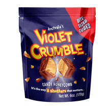 Wholesale Violet Crumble Milk Bite Size Cubes 6.00oz (170g)- Bulk