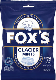 Fox's Glacier Mints, Bag 7.05oz (200g)