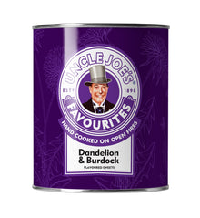 Wholesale Uncle Joe's Dandelion & Burdock, Tin 4.23oz (120g)- Bulk
