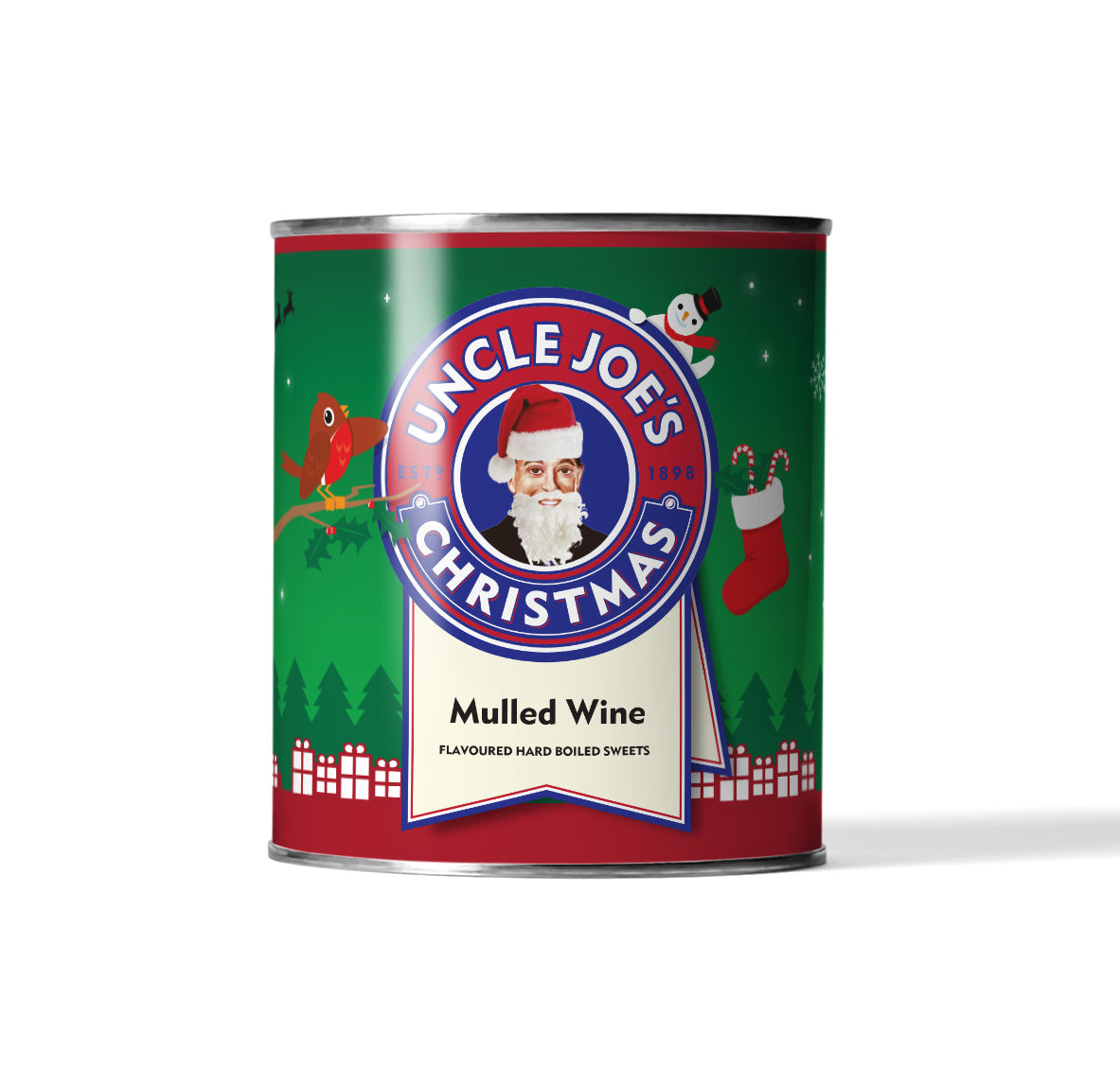 Wholesale Uncle Joe's Mulled Wine, Tin 4.23oz (120g)- Bulk