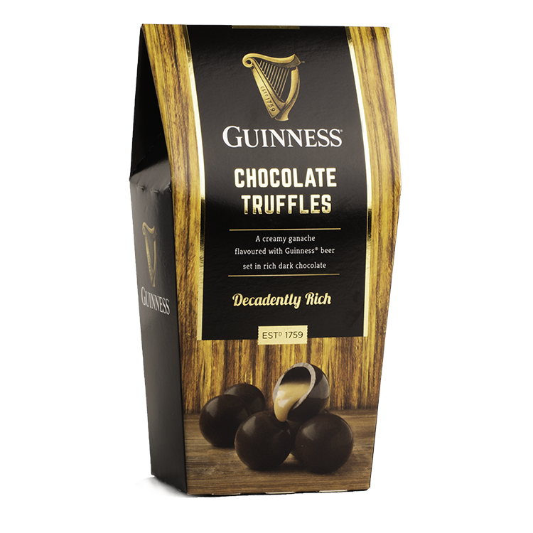 Wholesale Guinness Chocolate Truffles Box, Twist Wrap 4.7oz (135g) *DATED NOVEMBER 30, 2024- Bulk