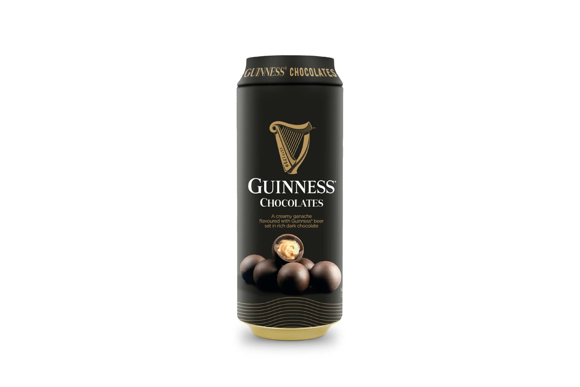 Wholesale Guinness Chocolate Truffle Tin (Beer Can Shape) 4.41oz (125g)- Bulk