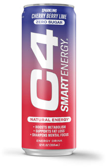 Wholesale C4 Smart Energy 12/12 Oz Cherry Berry Lime- Bulk